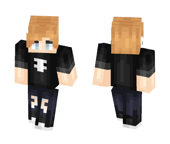 My sweet bb - OC - Male Minecraft Skins - image 1
