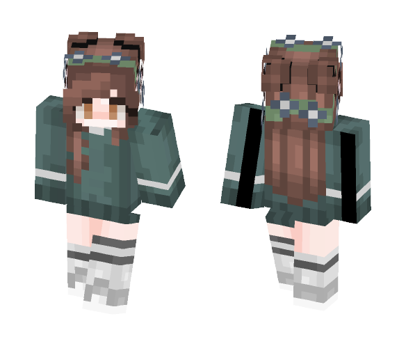 skin trade w/ Caverly - Female Minecraft Skins - image 1