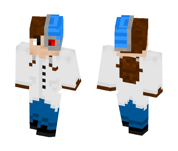 Cyborg Scientist - Male Minecraft Skins - image 1