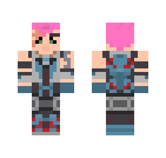 Strong As The Mountain - Zarya - Female Minecraft Skins - image 2