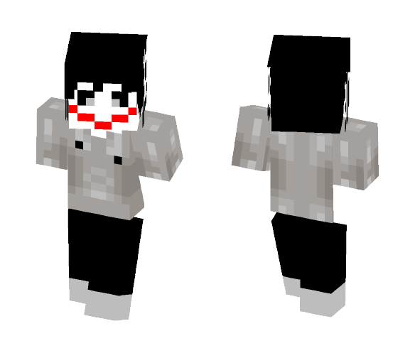 Jeff The Killer - Male Minecraft Skins - image 1