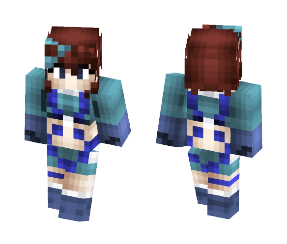 Pokémon Black and White - Skyla - Male Minecraft Skins - image 1