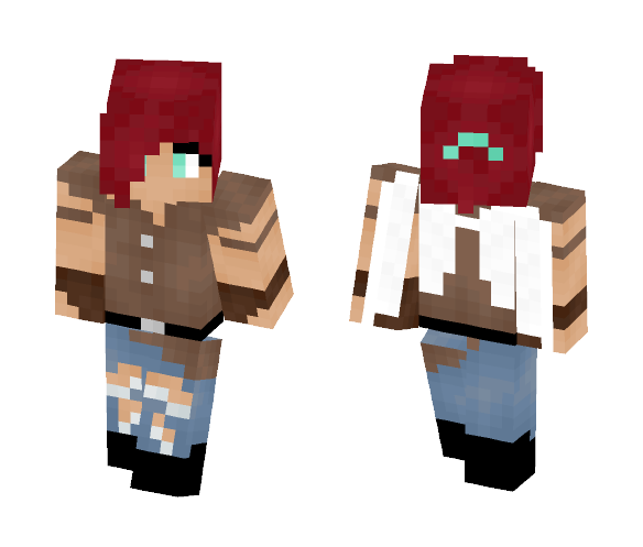 Download Free Kinisi - Goddess of the Wanderer Skin for Minecraft image 1 Kinisi - Goddess of the Wanderer - Female Minecraft Skins - image 1