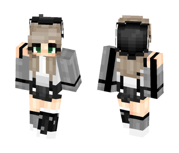 Download Free In The Name of Gray Skin for Minecraft image 1 In The Name of Gray - Female Minecraft Skins - image 1