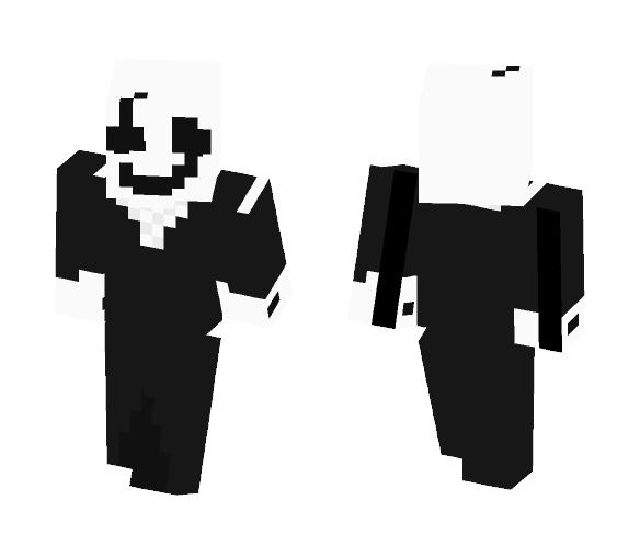 W.D. Gaster (Undertale) - Male Minecraft Skins - image 1