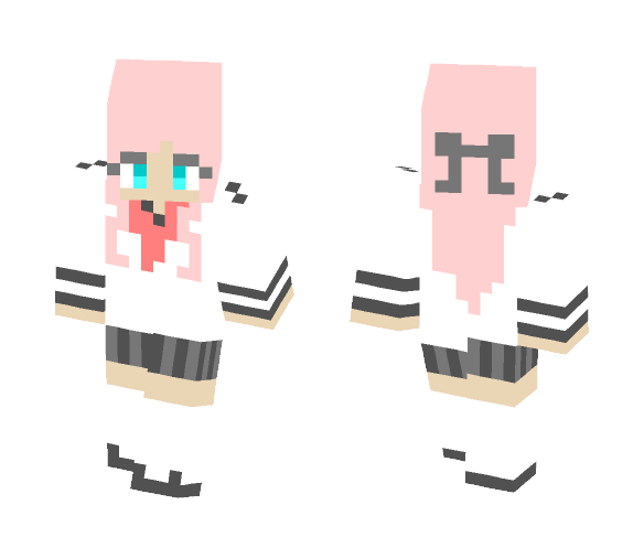 Anime Schoolgirl - Anime Minecraft Skins - image 1