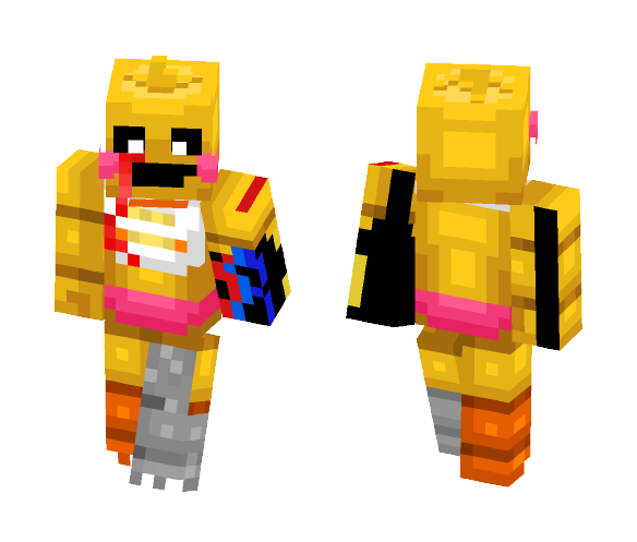 Broken Toy Chicka - Female Minecraft Skins - image 1