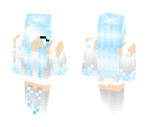 Ice Girl - Girl Minecraft Skins - image 1