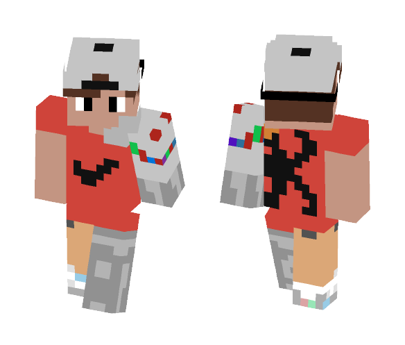 Cyborg me i guess - Male Minecraft Skins - image 1