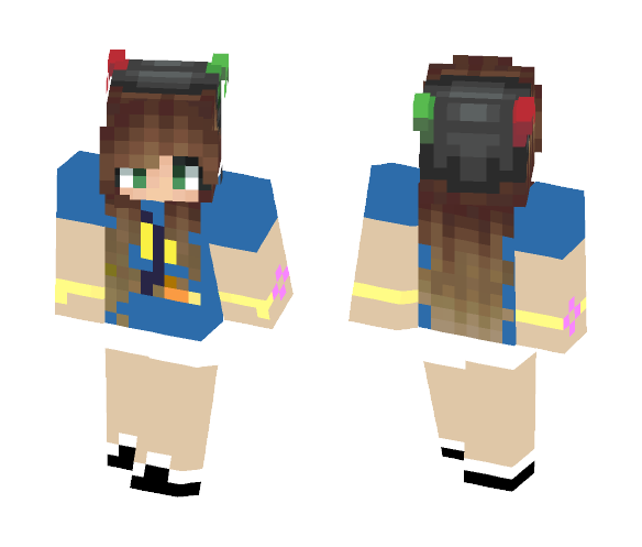 Cute Girl #2 - Cute Girls Minecraft Skins - image 1