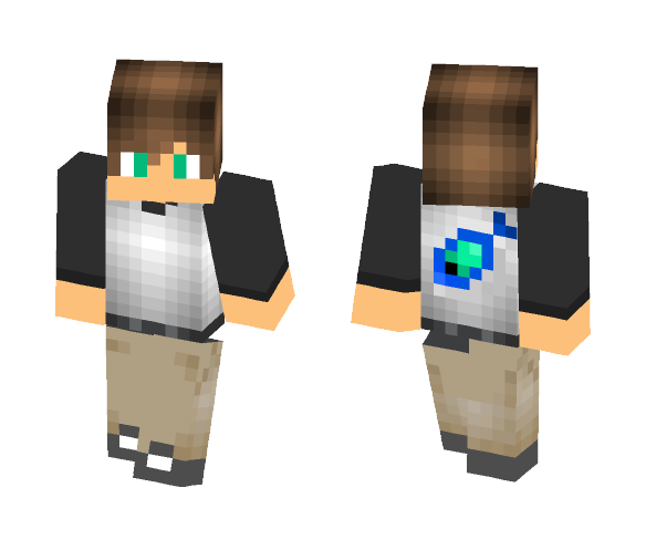Fish Boy - Boy Minecraft Skins - image 1