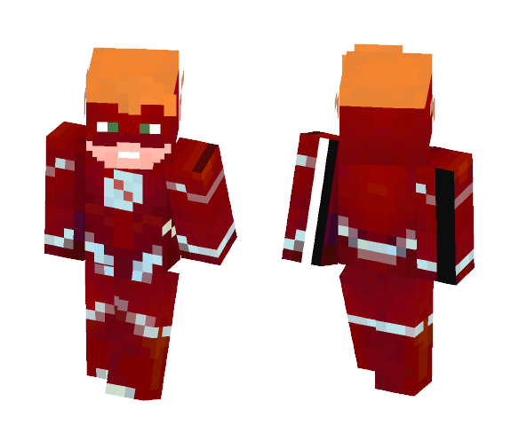 The Flash Rebirth (Wally West) - Comics Minecraft Skins - image 1