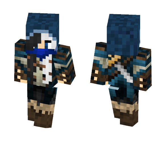 Luna Shadow - Female Minecraft Skins - image 1