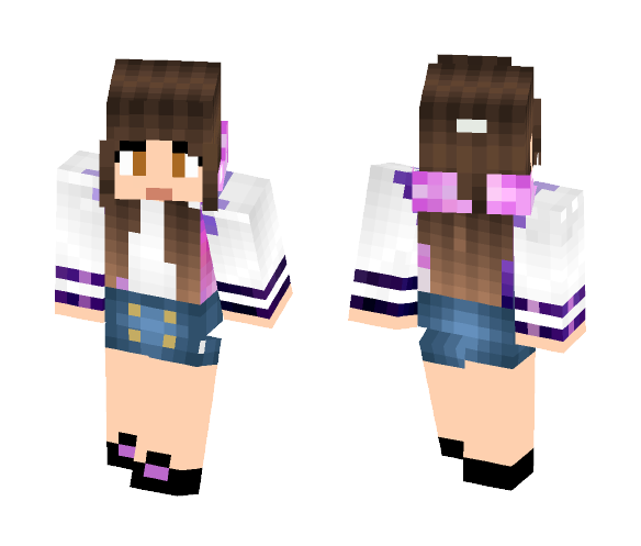 Galaxy Girl~ - Female Minecraft Skins - image 1