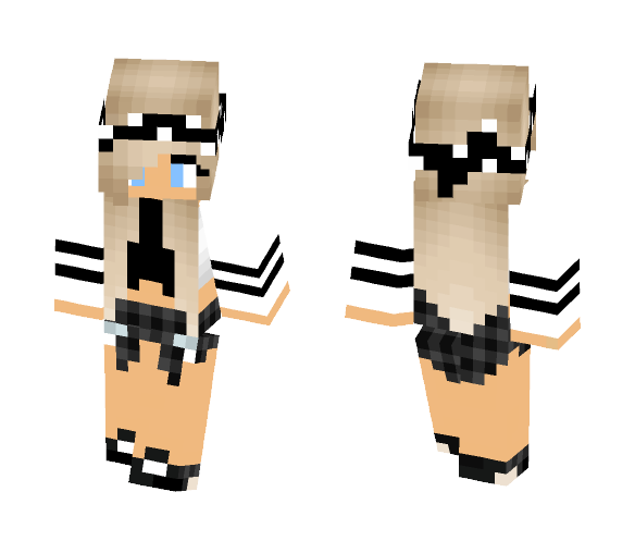Download Free Bandana Girl Skin for Minecraft image 1 Bandana Girl - Girl Minecraft Skins - image 1