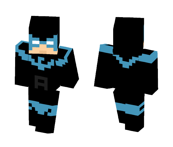 Nightwing - Rebirth - Dick Grayson - Male Minecraft Skins - image 1
