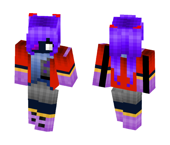 Human Error Girl Papyrus - Girl Minecraft Skins - image 1