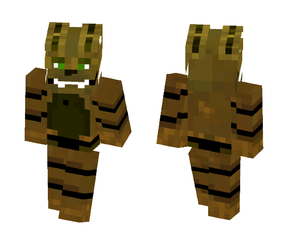 FNAF 3/4 - Springbonnie - Male Minecraft Skins - image 1
