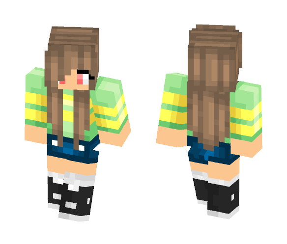 Surface Chara - Female Minecraft Skins - image 1