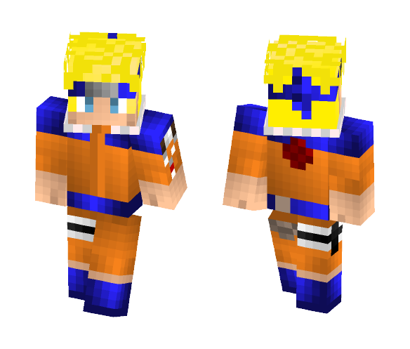 Download Free Naruto Uzumaki Skin for Minecraft image 1 Naruto Uzumaki - Male Minecraft Skins - image 1