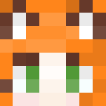 Download Free My own idea of a fox girl Skin for Minecraft image 3 My own idea of a fox girl - Girl Minecraft Skins - image 3