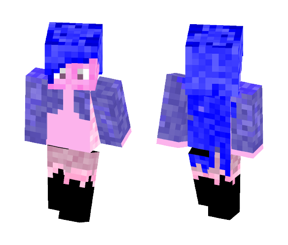 Download Free Ghost Girl ( I Tried Ok :'/ ) Skin for Minecraft image 1 Ghost Girl ( I Tried Ok :'/ ) - Girl Minecraft Skins - image 1