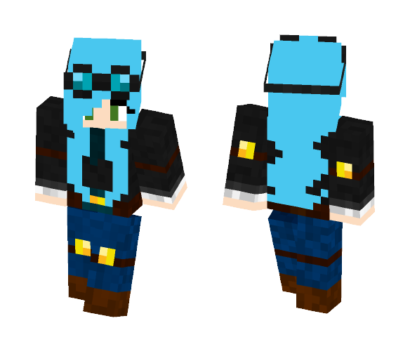 Download Free DanTDM girl Skin for Minecraft image 1 DanTDM girl - Girl Minecraft Skins - image 1