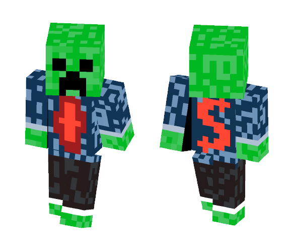 Bad Creeper - Male Minecraft Skins - image 1