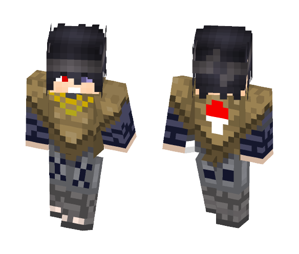 Sasuke - Male Minecraft Skins - image 1