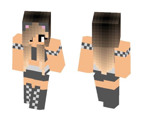 cat girl - Cat Minecraft Skins - image 1