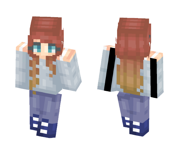 Blue - Female Minecraft Skins - image 1