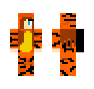 Tiger Girl - Girl Minecraft Skins - image 2