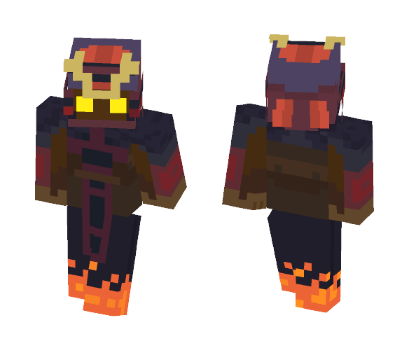 Spiral Knights - Shogun - Male Minecraft Skins - image 1
