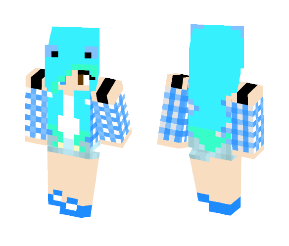 Download Free for my friend Nijikahizara Skin for Minecraft image 1 for my friend Nijikahizara - Female Minecraft Skins - image 1