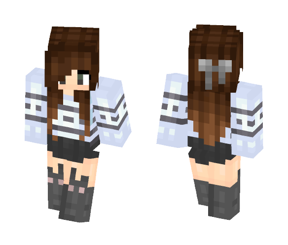 Download Free cute teen girl Skin for Minecraft image 1 cute teen girl - Cute Girls Minecraft Skins - image 1