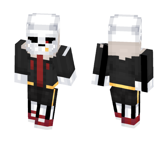 Fell!Sans (Underfell) - Male Minecraft Skins - image 1