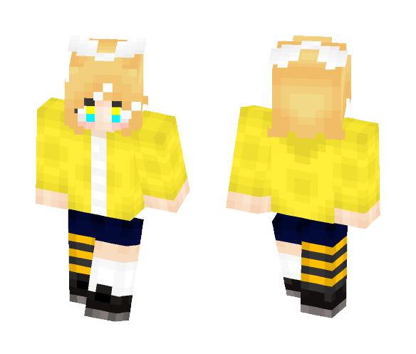 Kagamine Rin Matryoshka - Female Minecraft Skins - image 1