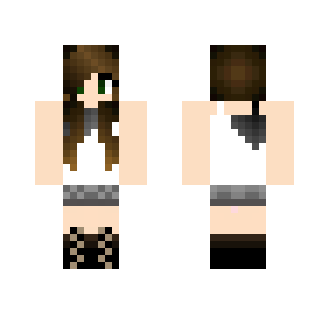 Tank Top Girl - Girl Minecraft Skins - image 2