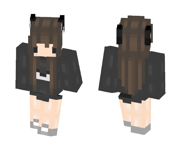 Wolf sweater - Female Minecraft Skins - image 1