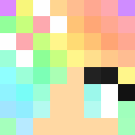 Download Free Skittle Rainbow Girl #4 Skin for Minecraft image 3 Skittle Rainbow Girl #4 - Girl Minecraft Skins - image 3