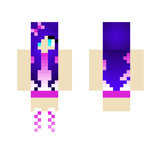 Purple Sporty Girl