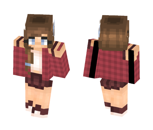 Luna-Mae~ OC by Pandakatz - Female Minecraft Skins - image 1