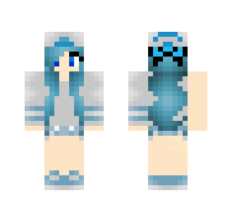 CROSS THE BED WHEN IM LYING IN BED - Female Minecraft Skins - image 2