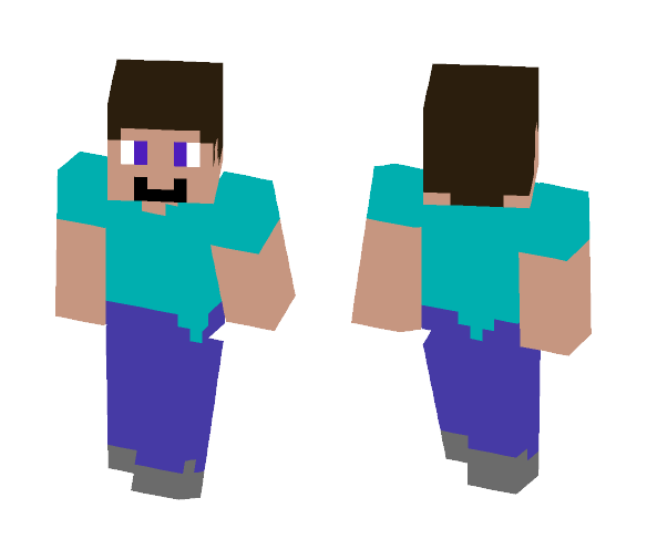 Cartoon Steve - Classic - Male Minecraft Skins - image 1