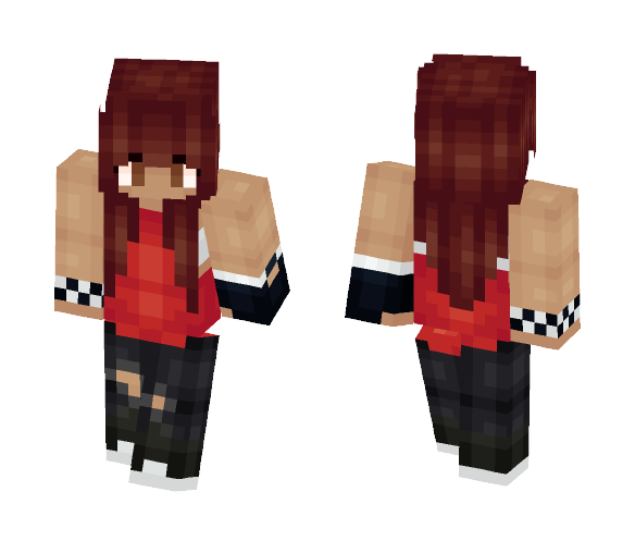 Woops spilled blood ✿☠✿ - Female Minecraft Skins - image 1