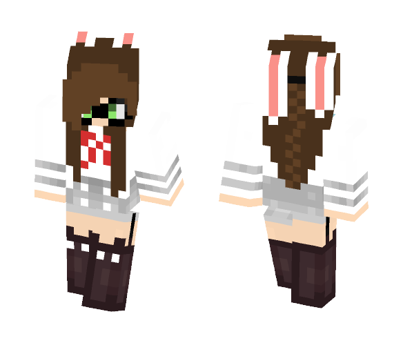 Download Free -This Girl is ready for School- Skin for Minecraft image 1 -This Girl is ready for School- - Girl Minecraft Skins - image 1