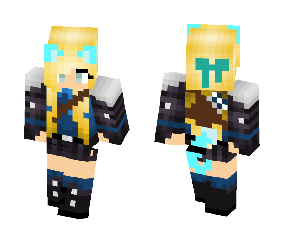 Xenon - Female Minecraft Skins - image 1