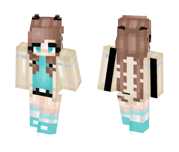 Pigtailz - Female Minecraft Skins - image 1