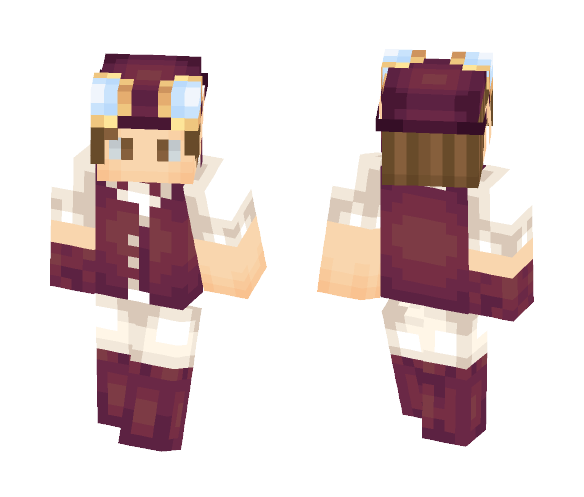 Guys Steampunk in purple - Male Minecraft Skins - image 1