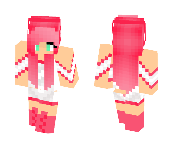 Pink Girl - Girl Minecraft Skins - image 1